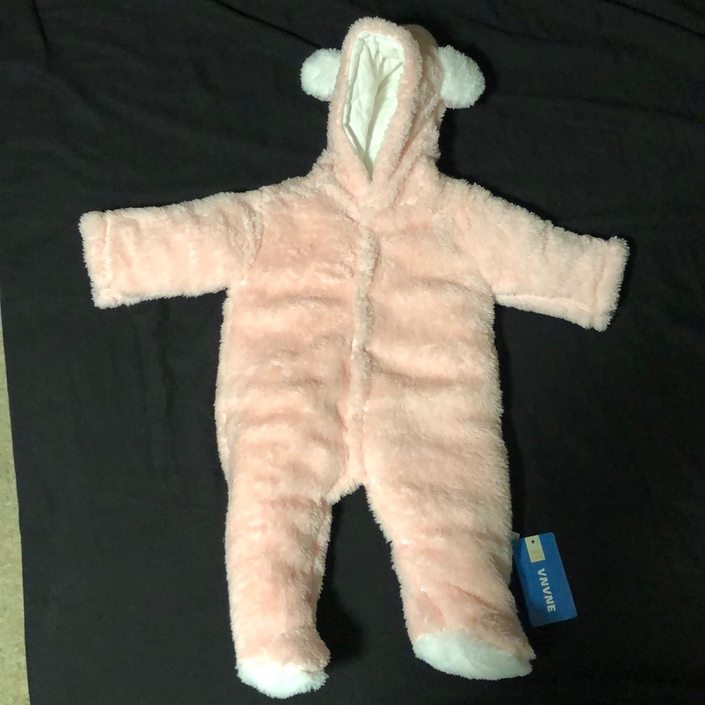 NWT VNVNE Baby Cartoon Bear Snow Suit
